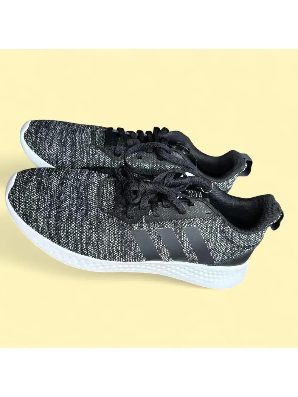 Adidas gray & black speckled sneakers #trainers #speckled size 12 for men’s